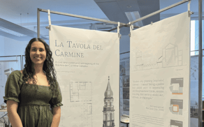Abigail Durham featured in Dezeen for MArch project La Tavola del Carmine